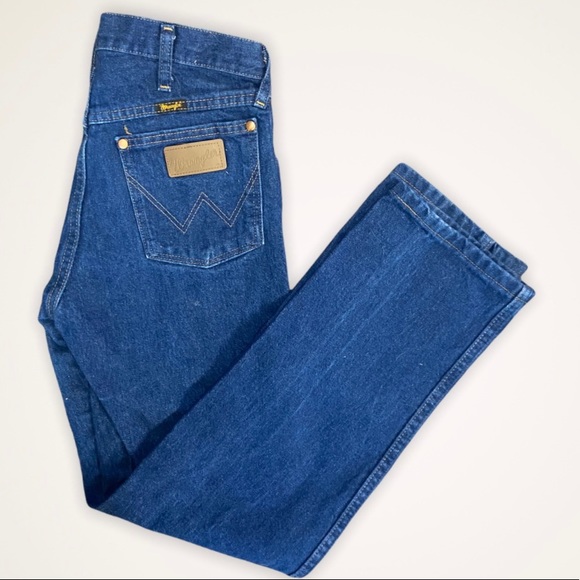 Vintage Wrangler Dark Wash High Rise Jeans - Picture 2 of 13